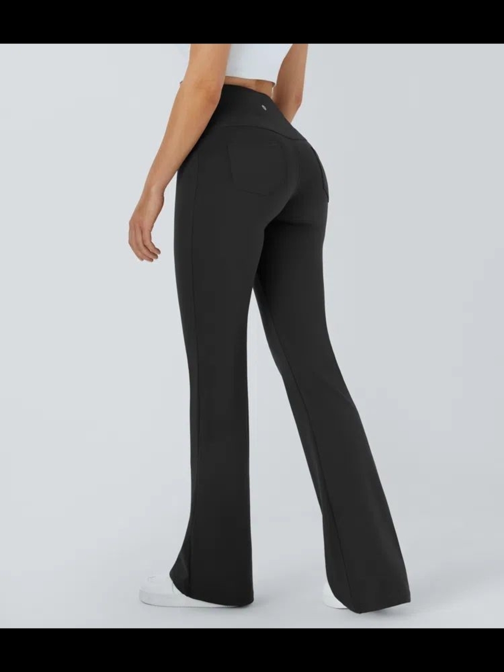 HALARA Black Boot Cut Flare Pants
